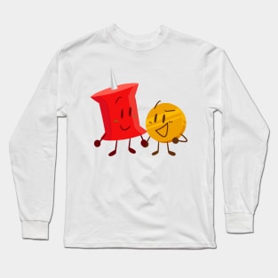 Pin x Coiny BFDI Long Sleeve T-Shirt